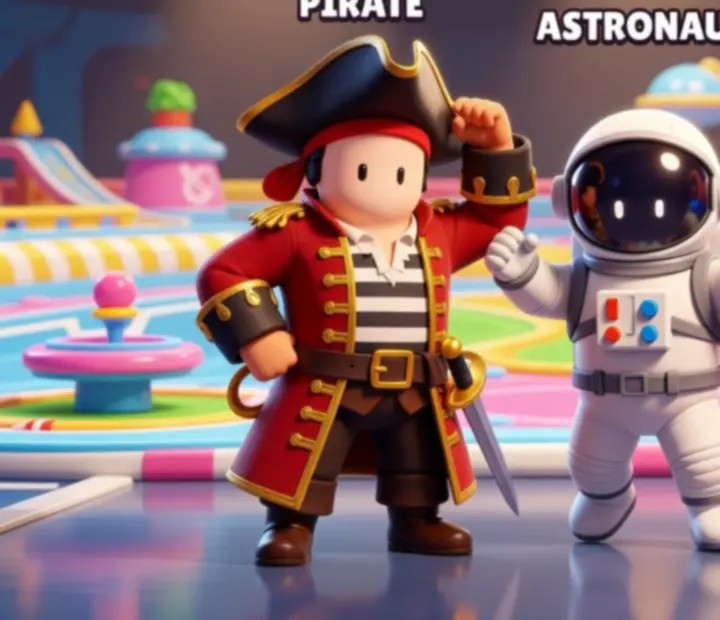Popularne skórki Stumble Guys: pirat, kosmonauta i superbohater